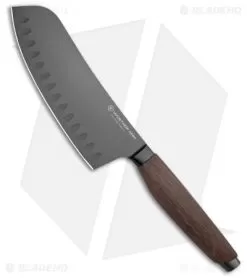 Wusthof AEON 7" Santoku Kitchen Knife DLC Limited Edition Bog Oak