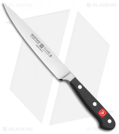 Wusthof Classic 6" Utility Kitchen Knife Black Polymer 1 Wusthof Classic 6" Utility Kitchen Knife Black Polymer
