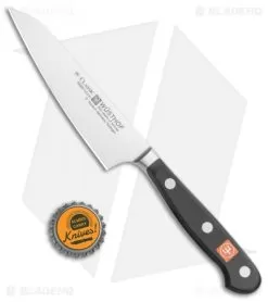 Wusthof Classic 4.5" Asian Utility Kitchen Knife Black Polymer -Knife Shop Wusthof Classic Asian Utility Black Satin BHQ 114401 jr bottlecap
