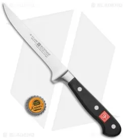 Wusthof Classic 5" Boning Kitchen Knife Black Polymer -Knife Shop Wusthof Classic Boning black Satin 4602 7 BHQ 114410 jr bottlecap