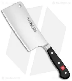 Wusthof Classic 6" Cleaver Kitchen Knife Black Polymer