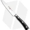 Wusthof Classic Ikon 4.5" Utility Kitchen Knife Black Polymer
