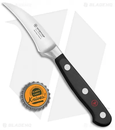 Wusthof Classic 2.75" Peeling Kitchen Knife Black Polymer 2 Wusthof Classic 2.75" Peeling Kitchen Knife Black Polymer - Image 2