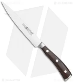 Wusthof Ikon 6" Utility Kitchen Knife Grenadill Wood