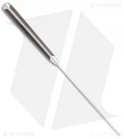 Wusthof Ikon 6" Utility Kitchen Knife Grenadill Wood -Knife Shop Wusthof Ikon 6in Utility Knife Black Grenadill Wood Satin BHQ 114512 jr top