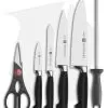 Zwilling Four Star 7-Piece Kitchen Knife Block Set