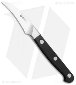 Zwilling Pro 2.75" Peeling Kitchen Knife Black Three Pin