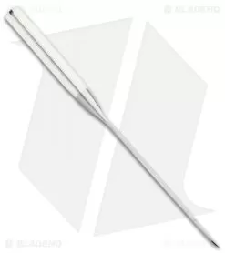 Zwilling Pro Le Blanc 7" Hollow Edge Santoku Kitchen Knife White Three Pin -Knife Shop Zwilling Pro Le Blac 7in Slim Santoku 1009861 BHQ 136322 jr top