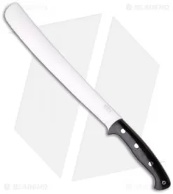 Bark River Knives Golok Black Canvas Micarta Knife (11.25" Standard)