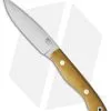 Bark River Kalahari Thorn Fixed Blade Knife Natural Canvas Micarta (3.75" Satin)