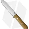 Bark River Kephart Fixed Blade Knife Natural Canvas Micarta (5.125" Satin)