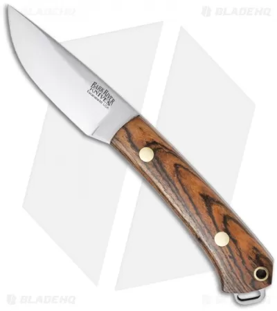 Bark River Mini-Fox River Bocote Wood Fixed Blade Knife (2.9" Plain) 1 Bark River Mini-Fox River Bocote Wood Fixed Blade Knife (2.9" Plain)