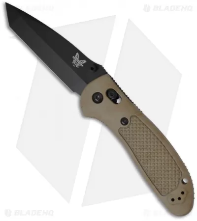 Benchmade Griptilian Tanto AXIS Lock Knife Sand (3.45" Black) 553BKSN 1 Benchmade Griptilian Tanto AXIS Lock Knife Sand (3.45" Black) 553BKSN