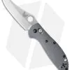 Benchmade Mini Griptilian AXIS Lock Knife Gray/Blue G-10 (2.91" Satin) 555-1