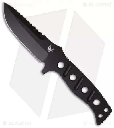 Benchmade 375 Adamas Fixed Blade Knife (4.20" Black) 375BK 1 Benchmade 375 Adamas Fixed Blade Knife (4.20" Black) 375BK
