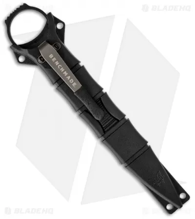 Benchmade SOCP Fixed Blade Knife 178SBK (3.22" Serr Black) W/ Black Sheath 2 Benchmade SOCP Fixed Blade Knife 178SBK (3.22" Serr Black) W/ Black Sheath - Image 2