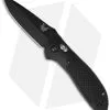 Benchmade Griptilian AXIS Lock Knife Black (3.45" Black) 551BK-154CM