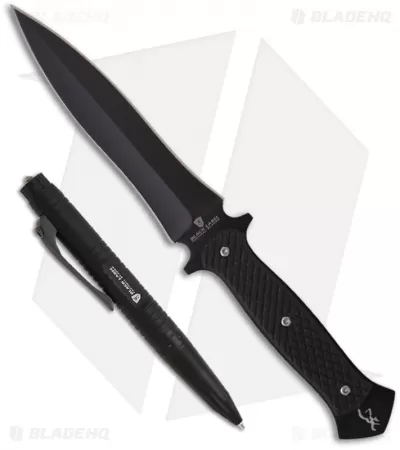 Browning Black Label Tactical Pen & Letter Opener Knife (5" Black) 125BL 1 Browning Black Label Tactical Pen & Letter Opener Knife (5" Black) 125BL