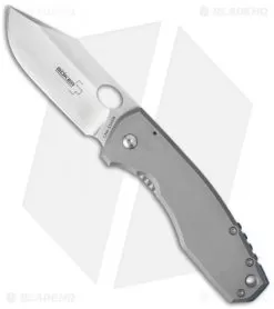 Boker Plus Vox F3 II Frame Lock Knife Titanium (3" Satin) 01BO340