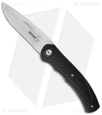 Boker Plus A2 Mini 42 Liner Lock Knife Black G-10 (2.9" Satin) 01BO356 1 Boker Plus A2 Mini 42 Liner Lock Knife Black G-10 (2.9" Satin) 01BO356