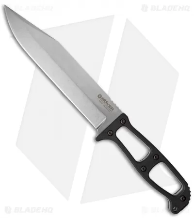 Boker GEK German Expedition Fixed Blade Black Micarta (6.5" Stonewash) 120747 1 Boker GEK German Expedition Fixed Blade Black Micarta (6.5" Stonewash) 120747