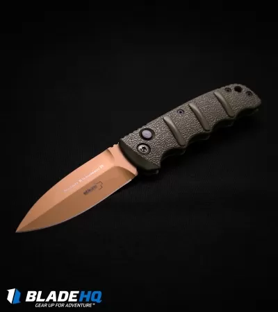 Boker Desert Warrior Kalashnikov Dagger Knife OD Green (3.25" Copper AUS 8) 3 Boker Desert Warrior Kalashnikov Dagger Knife OD Green (3.25" Copper AUS 8) - Image 3