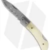 Boker Magnum Damascus Bone Lockback Knife (3.1" Damascus) 01MB180DAM