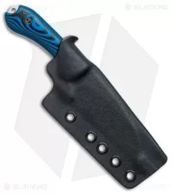 Bradford Knives Guardian3 Wharncliffe Knife 3D Black/Blue G-10 (3.625" SW) -Knife Shop bradford guardian 3 wharncliffe blue sw 3W 113 BHQ 49707 jr sheath
