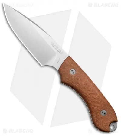 Bradford Knives Guardian4 Knife 3D Natural Micarta (False Edge/M390/Stonewash) 1 Bradford Knives Guardian4 Knife 3D Natural Micarta (False Edge/M390/Stonewash)