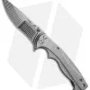 Brian Tighe Custom Tighe Rade Knife Titanium Folder (3.5" Fluted)
