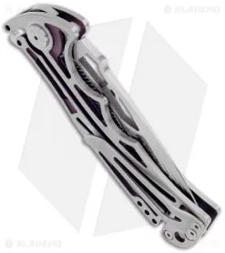 Brian Tighe Custom Tighenee Nirk Purple Knife (3.25" Satin) 5 Brian Tighe Custom Tighenee Nirk Purple Knife (3.25" Satin) -Knife Shop brian tighe nirk tighe 3 25 purple satin folder side