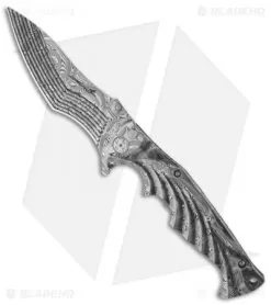 Brian Tighe Custom Tighe Breaker Knife (4" Damasteel)