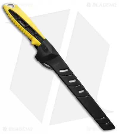 Buck Knives Buck Mr. Crappie Slab Slinger Fixed Blade Knife (6.5" Satin) 0033YWS-B 2 Buck Knives Buck Mr. Crappie Slab Slinger Fixed Blade Knife (6.5" Satin) 0033YWS-B - Image 2