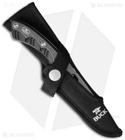 Buck Knives Buck 538 Open Season Small Game Knife Black (4.25" Satin) 0538BKS 2 Buck Knives Buck 538 Open Season Small Game Knife Black (4.25" Satin) 0538BKS - Image 2