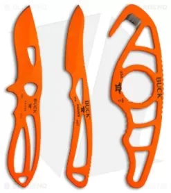Buck Knives Buck PakLite Field Master Knife Kit W/Realtree Camo Sheath (Orange)