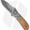 Burr Oak Knives Viper Knife Tan Canvas Micarta (3.5" San Mai)
