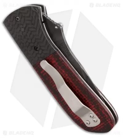 Burr Oak Knives Viper Basic Knife Carbon Fiber/Micarta (3.5" Gray) 2 Burr Oak Knives Viper Basic Knife Carbon Fiber/Micarta (3.5" Gray) - Image 2