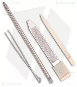 Chuck Gedraitis Knives Swiss Army Balisong #80 Butterfly Knife (4.25" Satin) -Knife Shop chuck gedraitis balisong 80 swiss army accessories