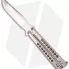 Chuck Gedraitis Knives Balisong #84 Titanium Butterfly Knife (4" Satin)