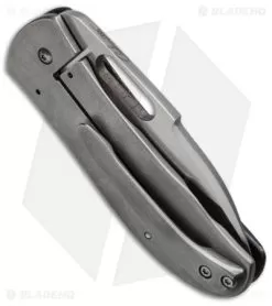 Chuck Gedraitis Snubnose Hybrid Frame Lock Knife Titanium/LSCF (2.3" Satin) -Knife Shop chuck gedraitis lscf red cm side