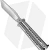 Chuck Gedraitis Custom Balisong #147 Butterfly Knife Titanium (4.25" Satin)