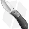 Chuck Gedraitis Small Puffin Liner Lock Knife Damascus/Carbon Fiber (2.4" Satin)