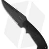 Custom Crawford Kasper Tactical Fixed Blade Fighter Knife (5" Black)
