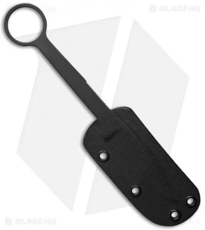 Crawford Custom Hangnail Titanium Neck Knife (2.5" Black) 2 Crawford Custom Hangnail Titanium Neck Knife (2.5" Black) - Image 2