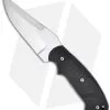 Crawford Custom Kasper Fixed Fighter Knife (4" Satin Plain)