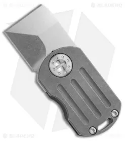 Curtiss Custom Knives ODT Frame Lock Knife Titanium (1" Stonewash)