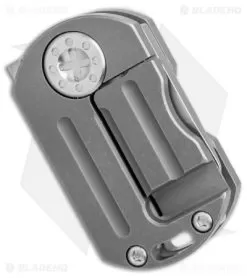 Curtiss Custom Knives ODT Frame Lock Knife Titanium (1" Stonewash) -Knife Shop curtiss knives ODT ti sw BHQ 49813 er side