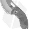 Curtiss Custom Knives Nano Folder Clover Titanium Knife (1.8" Plain)