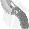 Curtiss Custom Knives Nano Folder Flame Titanium Knife (1.8" Plain)