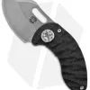 Curtiss Custom Nano Linerlock Folder Knife W/ Carbon Fiber Scales (1.75" Plain)
